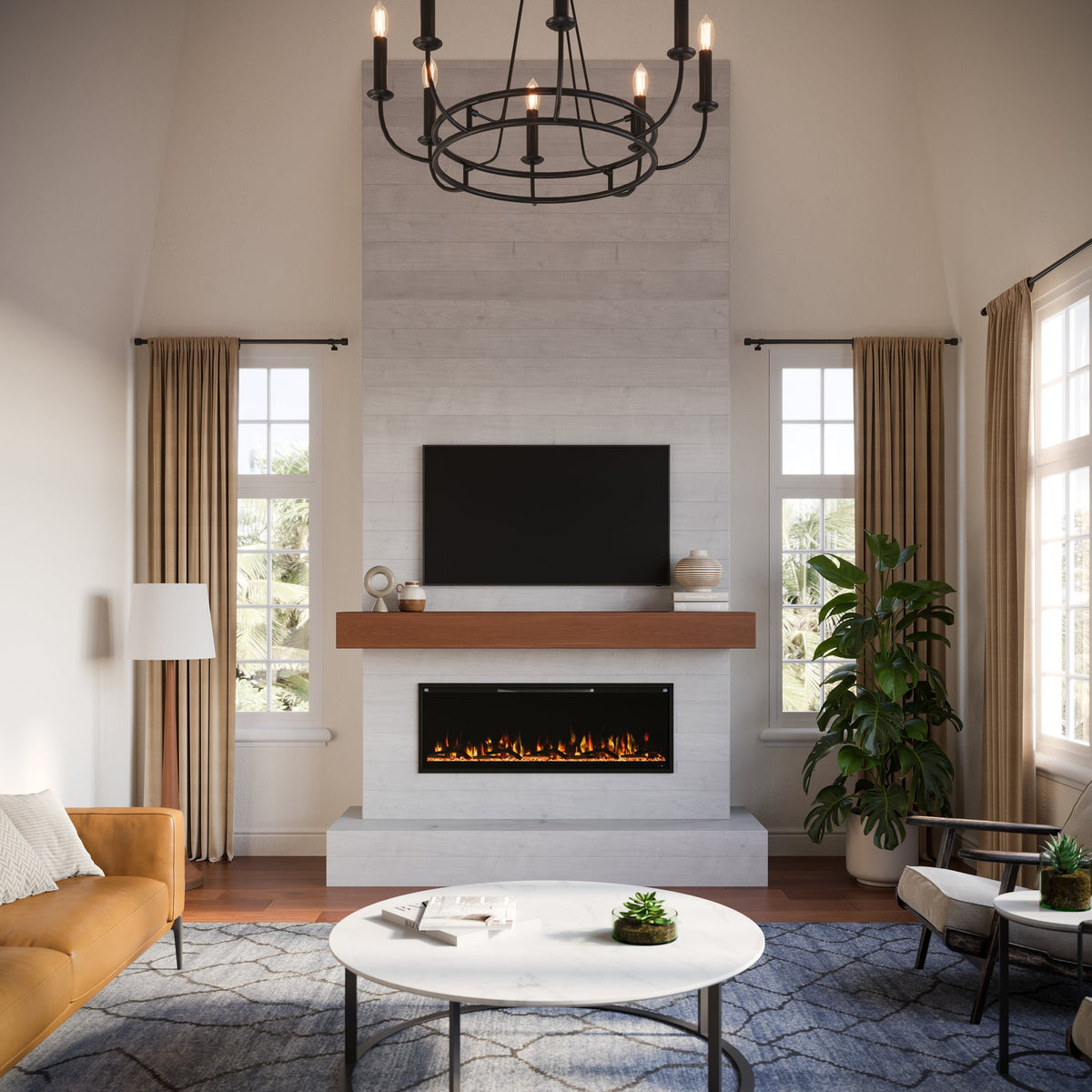 Aerus Slim Linear Electric Fireplace