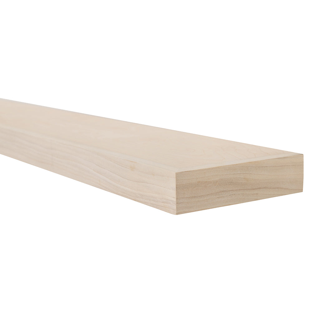 Alma 48-in Floating Wood Shelf Unfinished