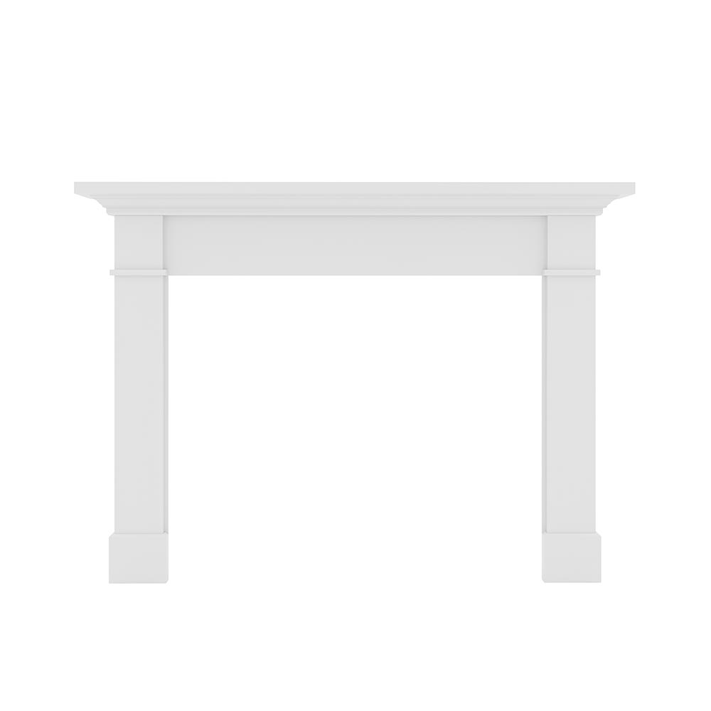 Arden 48x41 Wood Mantel - White Paint