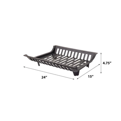 Essen 24-in Wood Grate A00242BK