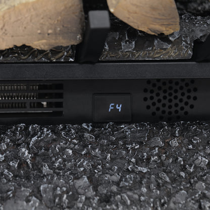 Modern Ember Free Stack Log Set Insert