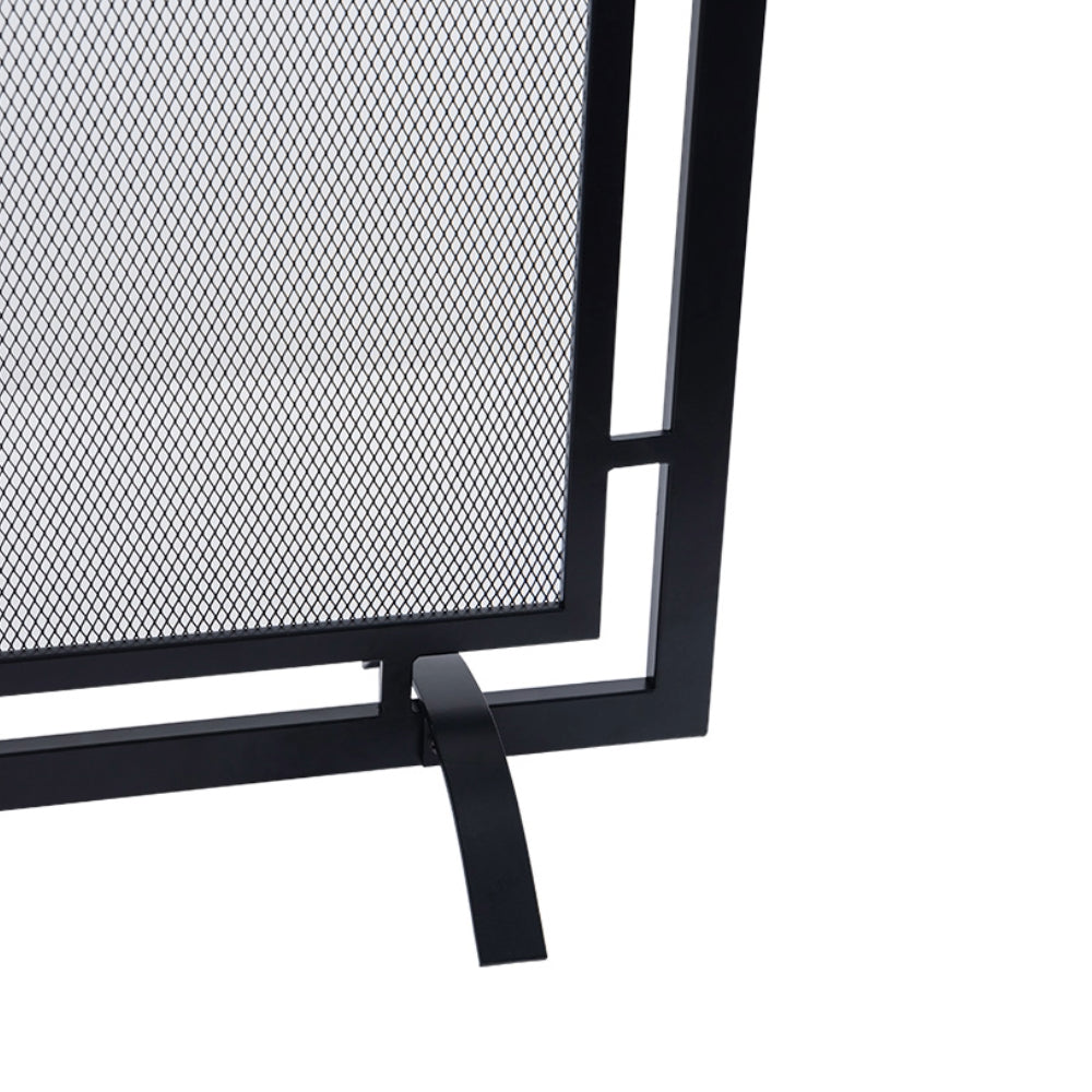 Gatsby Fireplace Screen in Black S18090BK