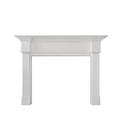 Grant Wood Mantel - White Paint