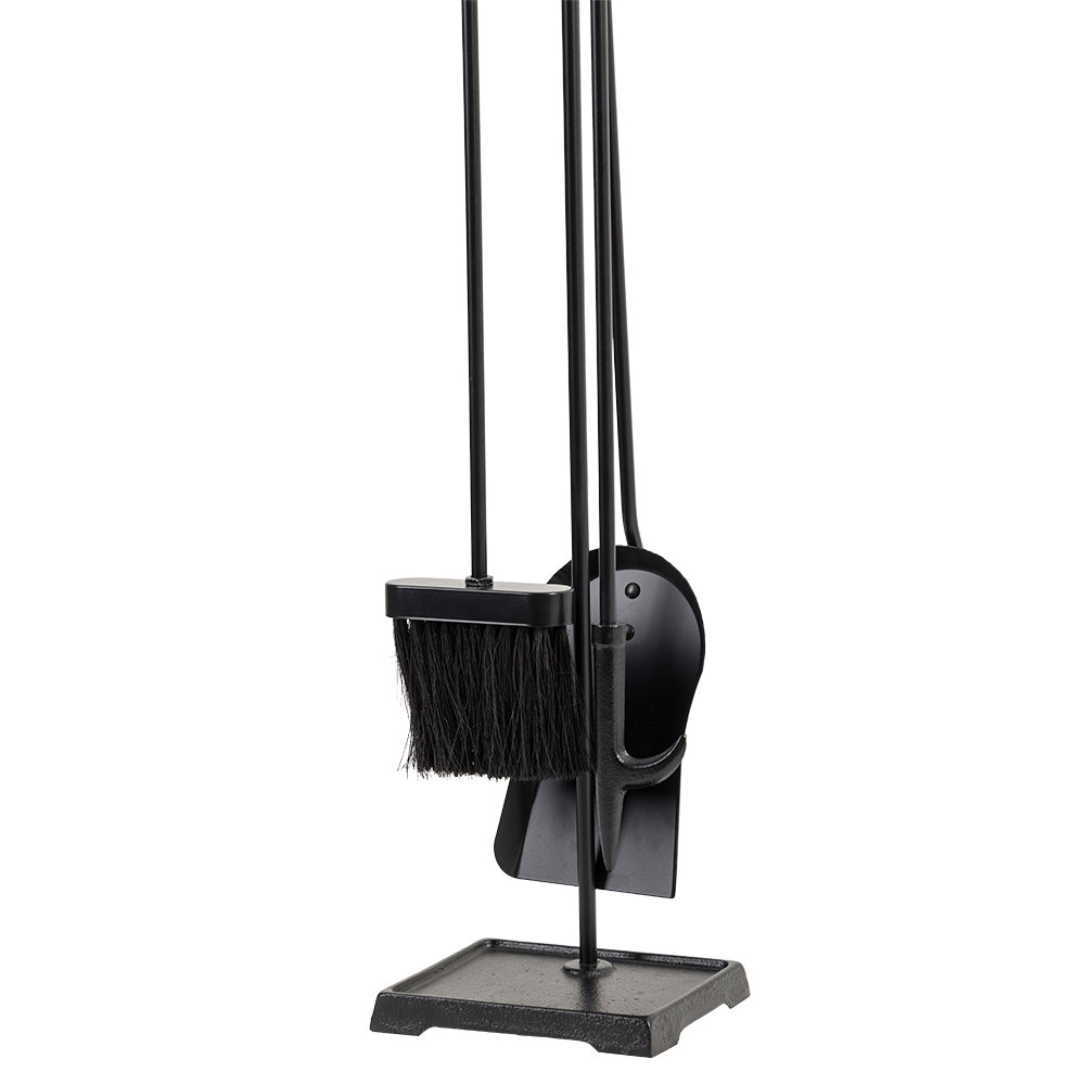 Harper Fireplace Tool Set in Black T41140BK