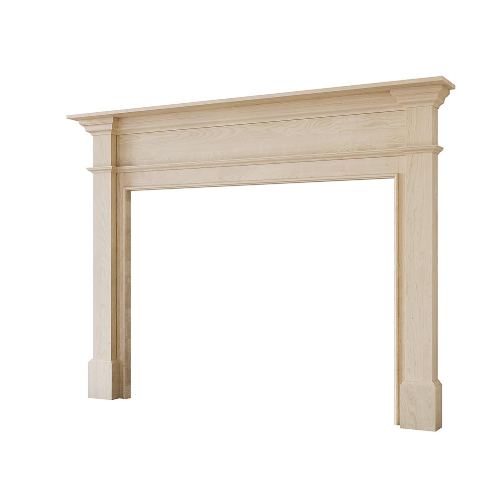 Lakeport Wood Mantel - Unfinished