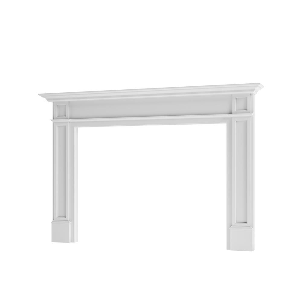 Lenwood Wood Mantel - White Paint