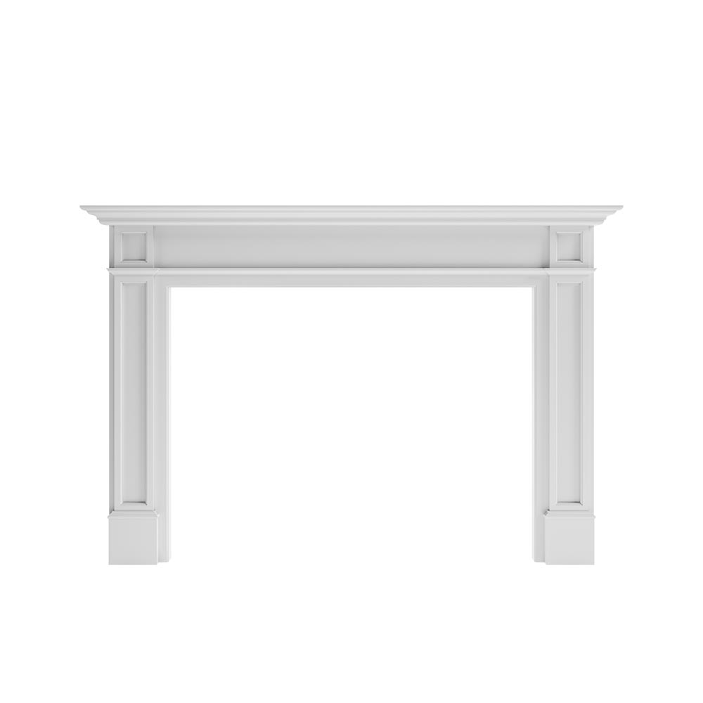 Lenwood Wood Mantel - White Paint