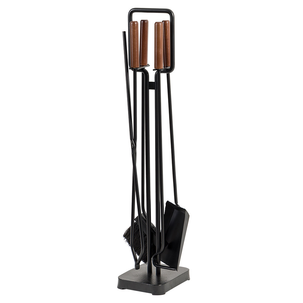 Levi Fireplace Tool Set in Black T56000BK