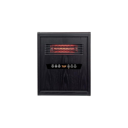 Modern Ember Infrared Heater in Black Oak ME-BKO-IFH