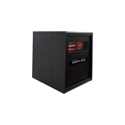 Modern Ember Infrared Heater in Black Oak ME-BKO-IFH