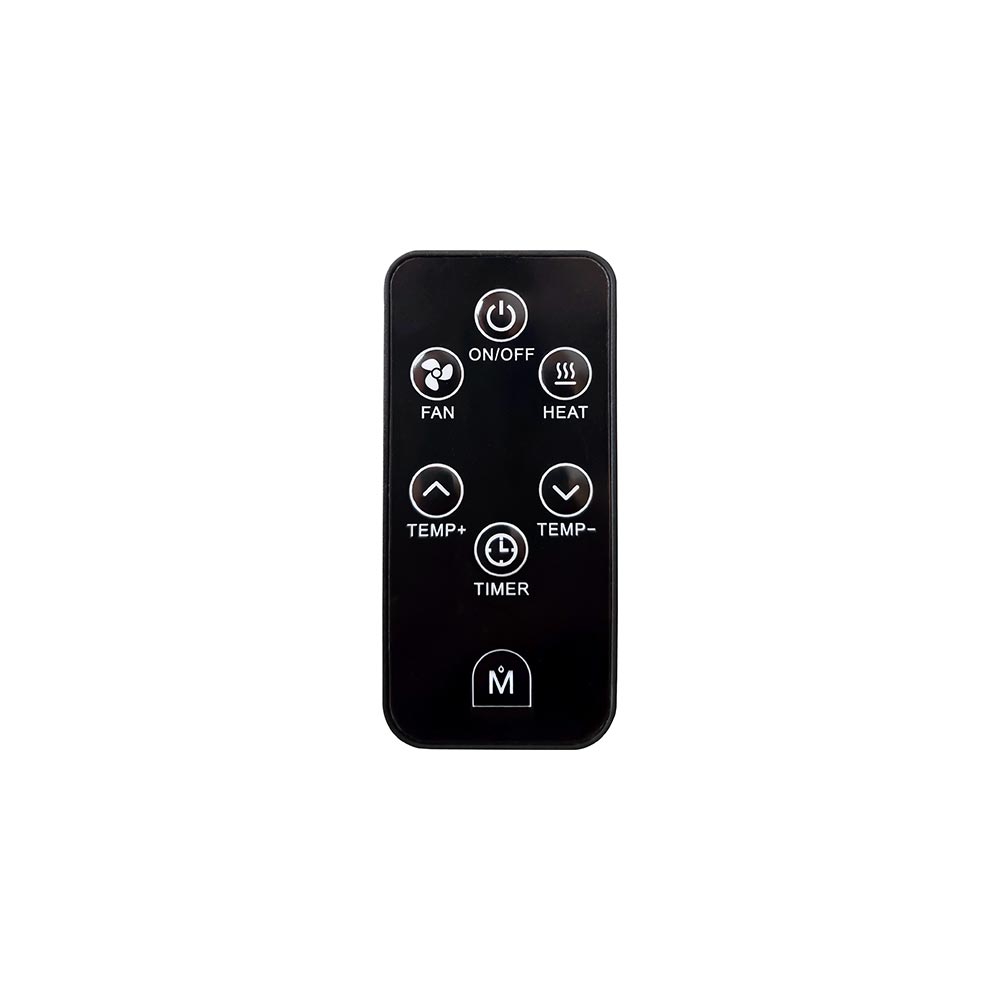 Modern Ember Infrared Heater in Light Oak ME-LTO-IFH Remote