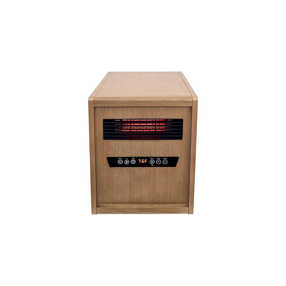 Modern Ember Infrared Heater in Light Oak ME-LTO-IFH