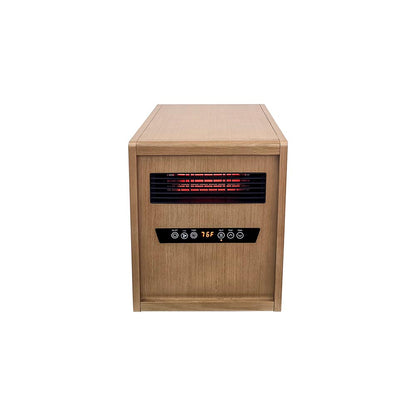 Modern Ember Infrared Heater in Light Oak ME-LTO-IFH