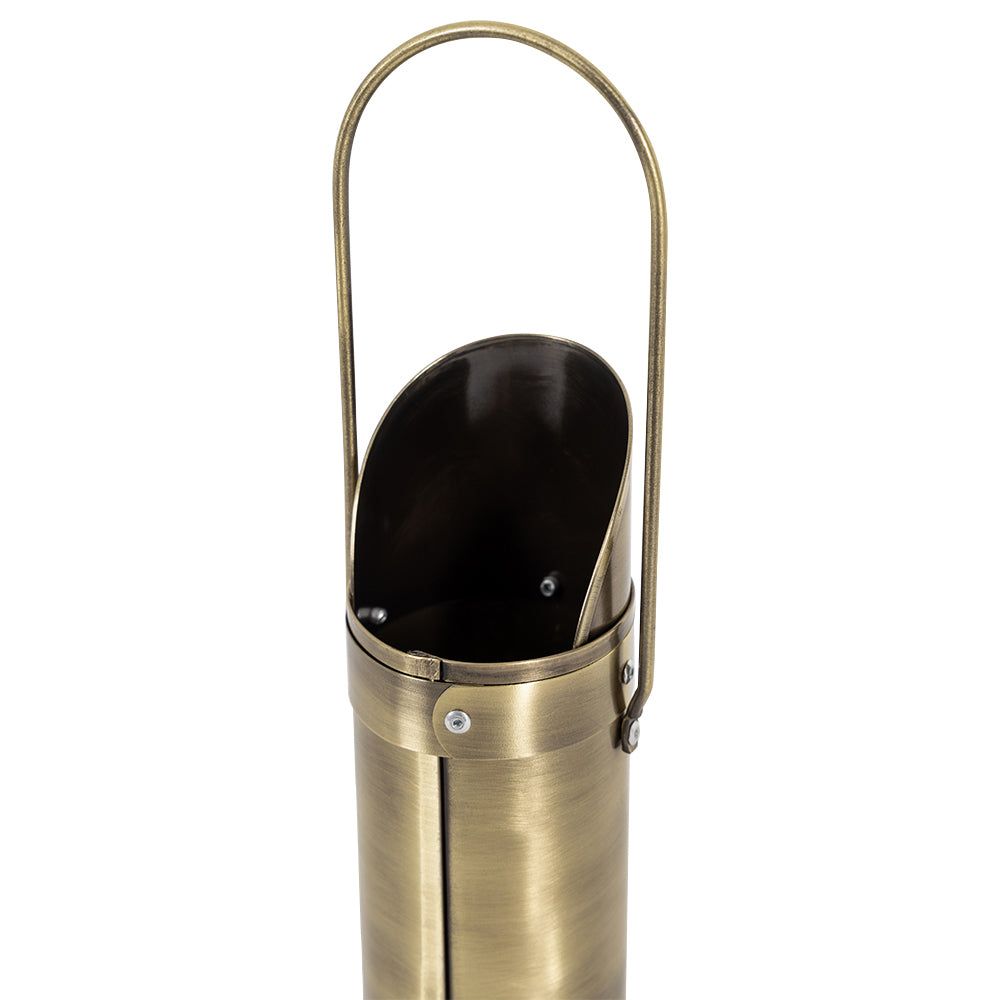 Match Stick Holder in Aged Brass A08856AB