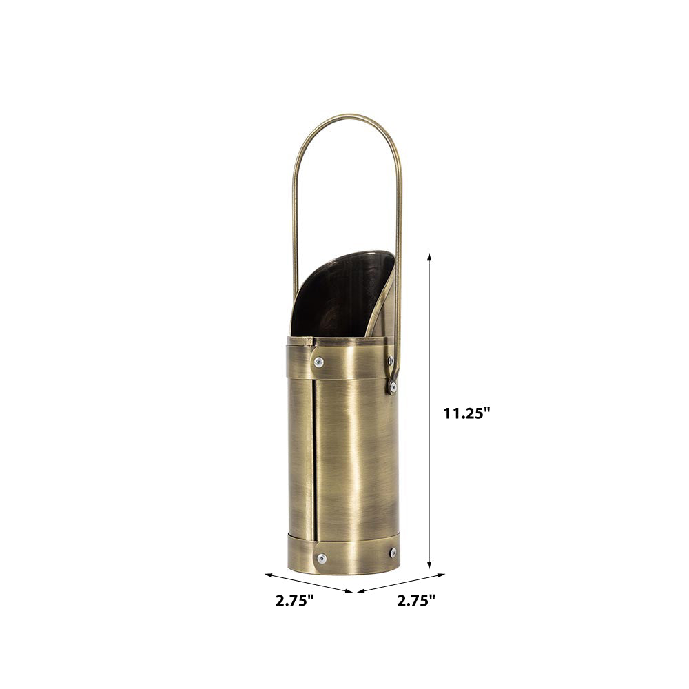 Match Stick Holder in Aged Brass A08856AB