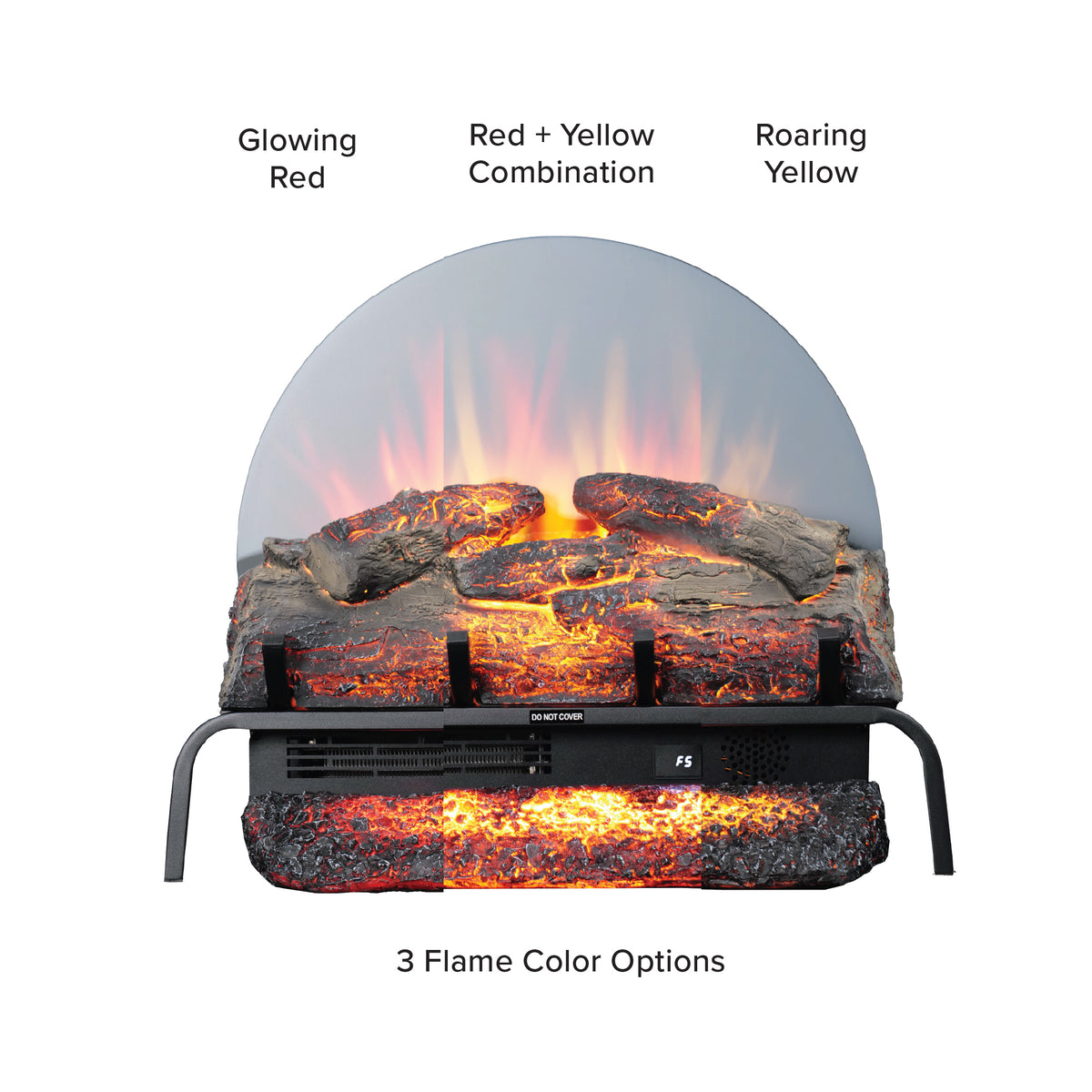 Modern Ember Real Glow Log Set Insert