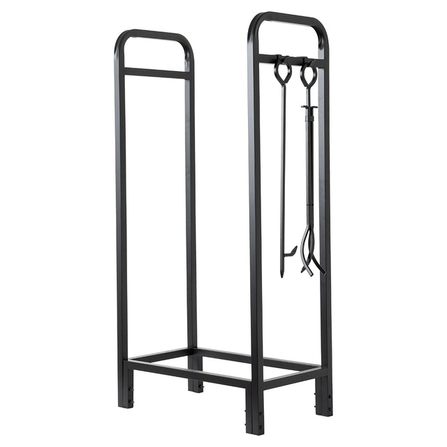 Sierra Mills 24-in Log Rack with Cover - A09057BK