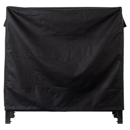 Sierra Mills 48-in Log Rack with Cover - A09058BK