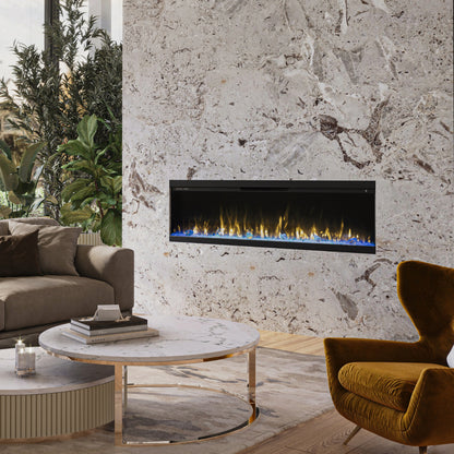 Modern Ember Skyline 72-in 3-Sided Linear Electric Fireplace ME-72-3SV : Front Only Installation