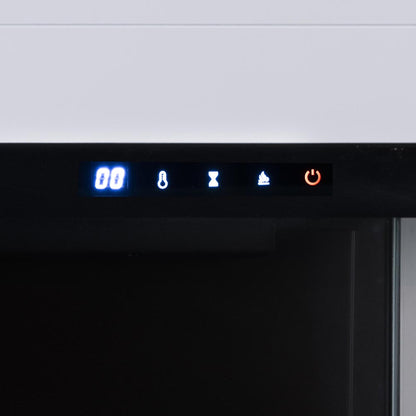 Modern Ember Skyline 50-in 3-Sided Linear Electric Fireplace ME-50-3SV Down Lighting Colors