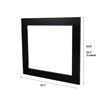 Modern Ember Uptown 23-in Smart Electric Insert Trim Kit TRIM-23