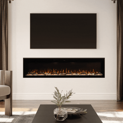 Modern Ember Aerus Deep 72-in Linear Electric Fireplace - ME-SL72