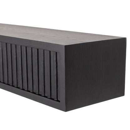Modern Ember Monti Box Shelf in Sable