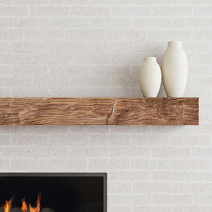 Ashcroft 72-in Concrete Mantel Shelf Shown in Forest