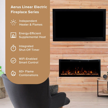 Aerus Linear Electric Fireplace
