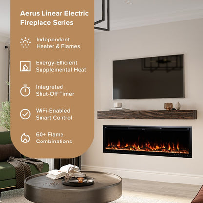 Aerus Linear Electric Fireplace
