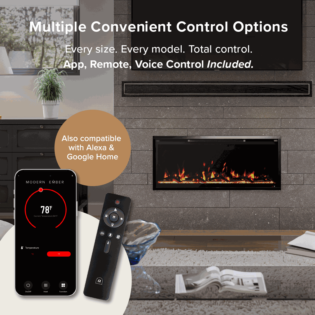 Aerus Slim Linear Electric Fireplace