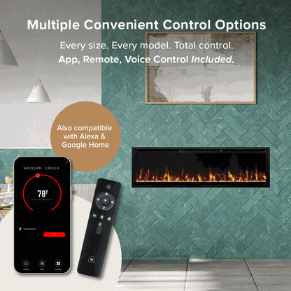 Aerus Slim Linear Electric Fireplace