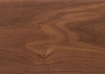 Walnut Creek Wood Sample in walnut matte clear. 