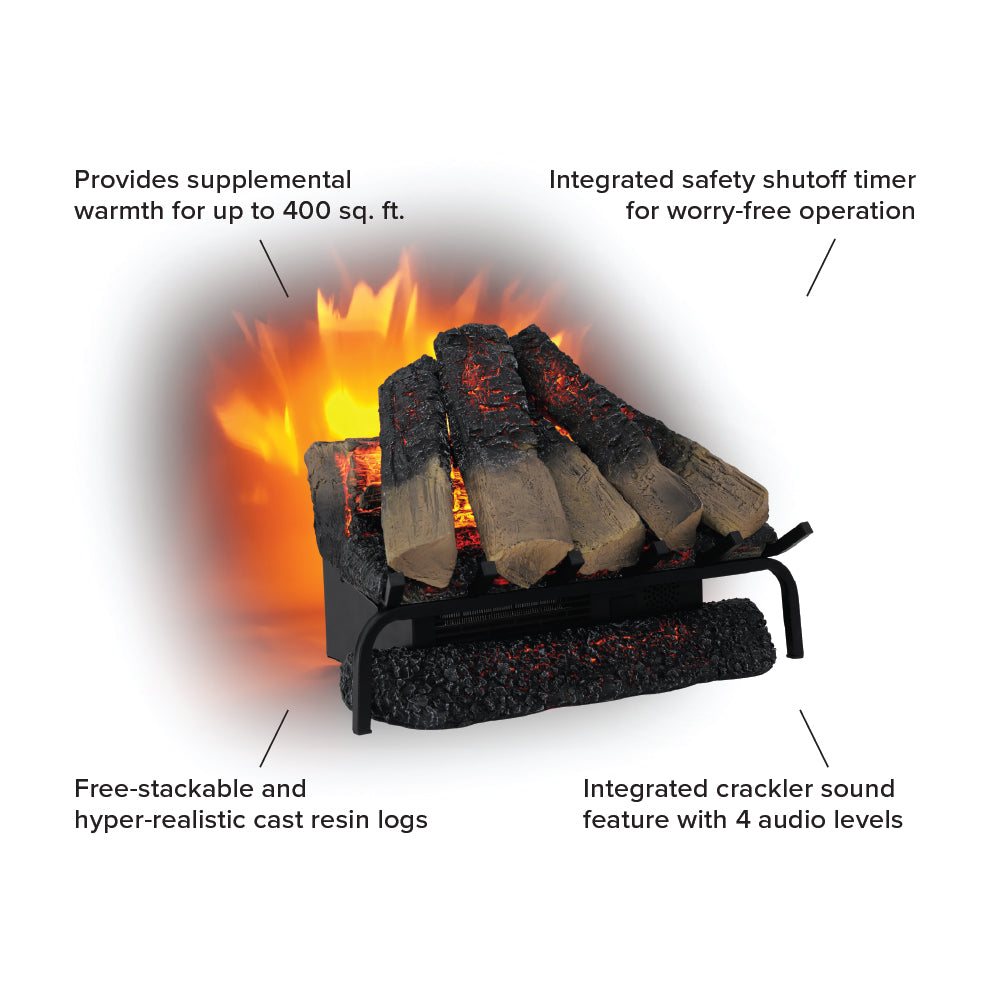 25" Free Stack Electric Log Set