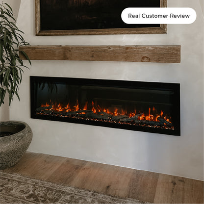 Modern Ember 60-in Highmark Linear Electric Fireplace - ME-HM60 - Customer Photo