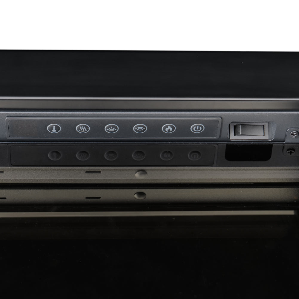 Highmark Luxe LCD Built-In Electric Fireplace