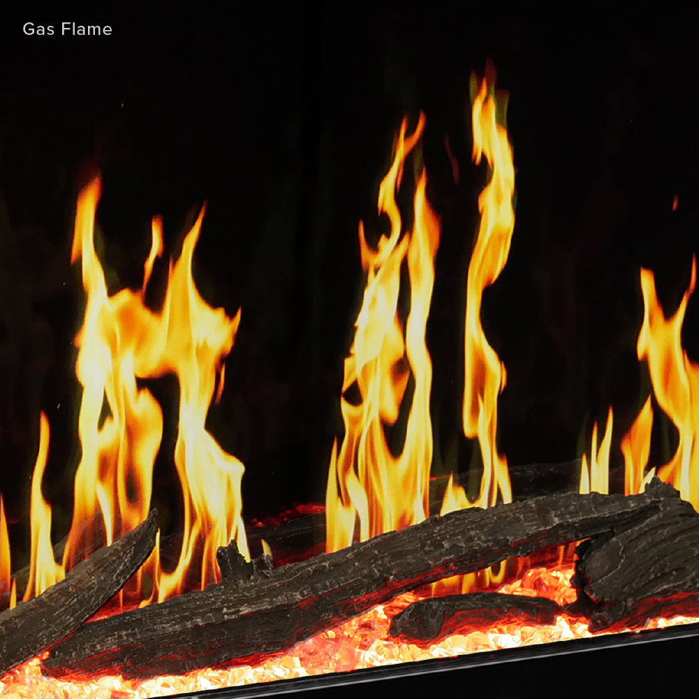 Highmark Luxe LCD Built-In Electric Fireplace