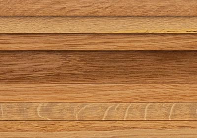 Swatch of Benson white oak clear poly 