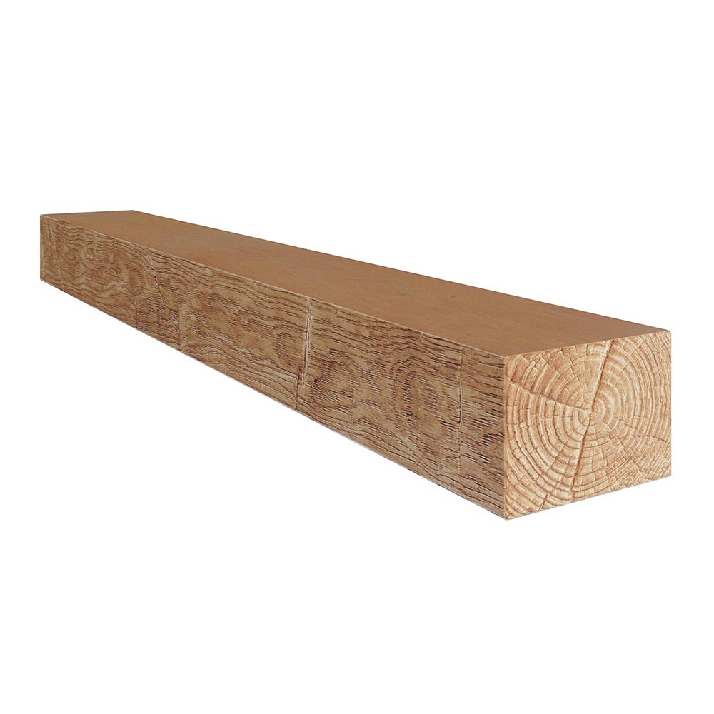 Ashcroft 72-in Concrete Mantel Shelf Shown in Forest