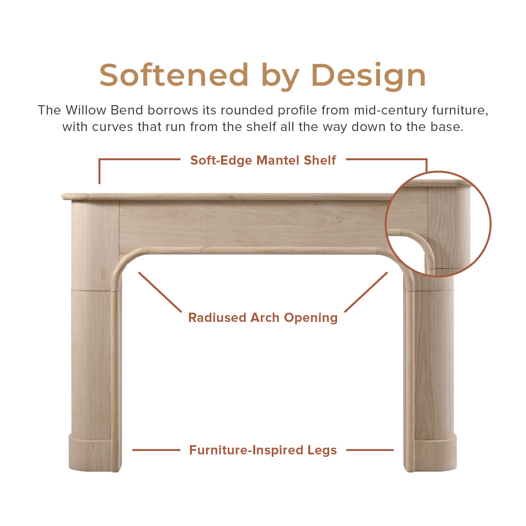Willow Bend Mantel Surround