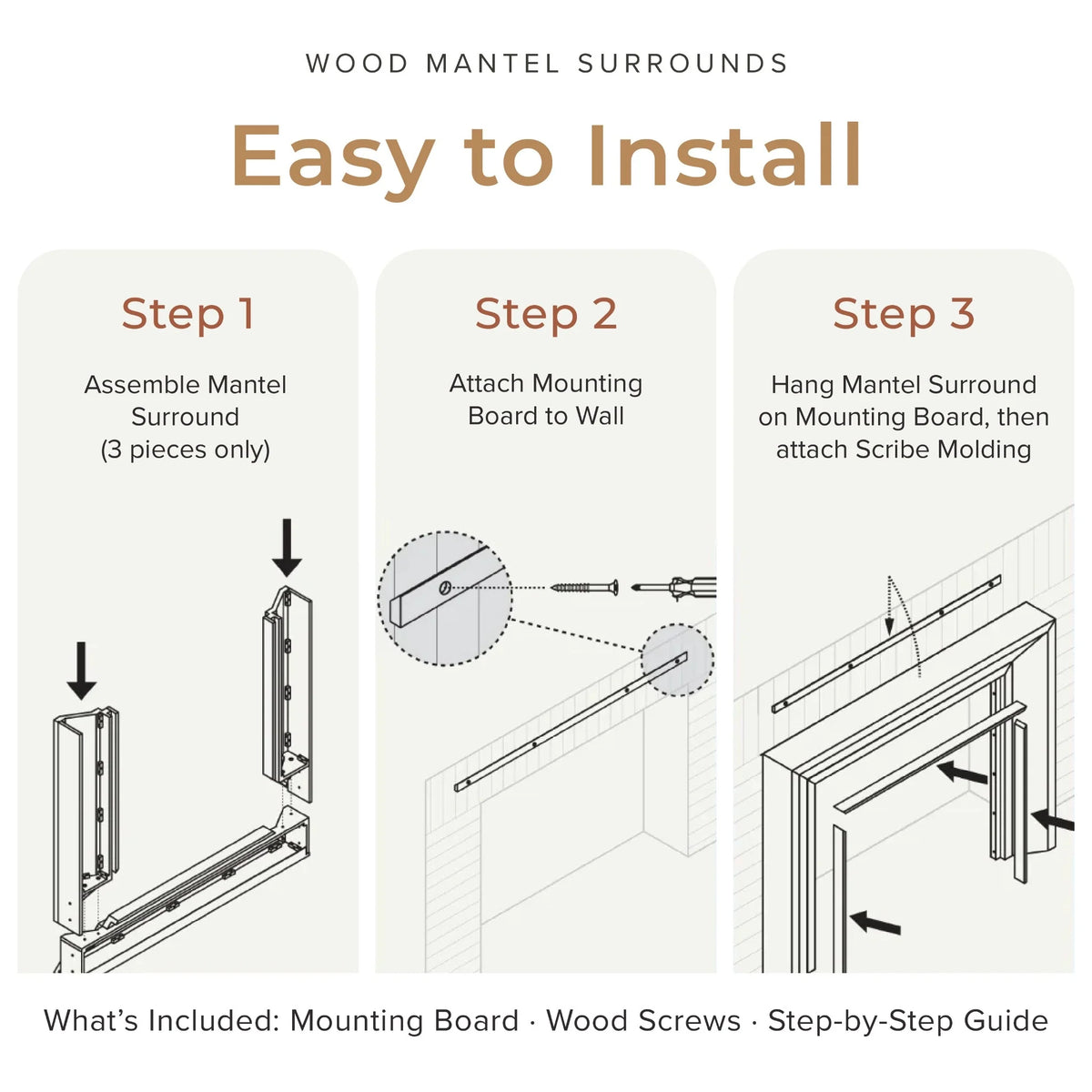 Willow Bend Mantel Surround