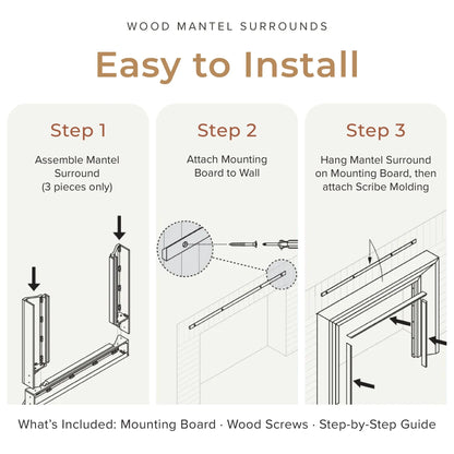 Willow Bend Mantel Surround